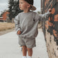 Grey Acid Wash Sweatshirt