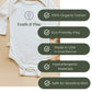 Home is Where Mama is Organic Baby Bodysuit