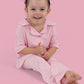 PINK ROSE DREAM GIRL'S FLARE SET