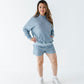 Harbor Stripe Adult Sweat Shorts