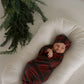 Bamboo Swaddle | Christmas Plaid