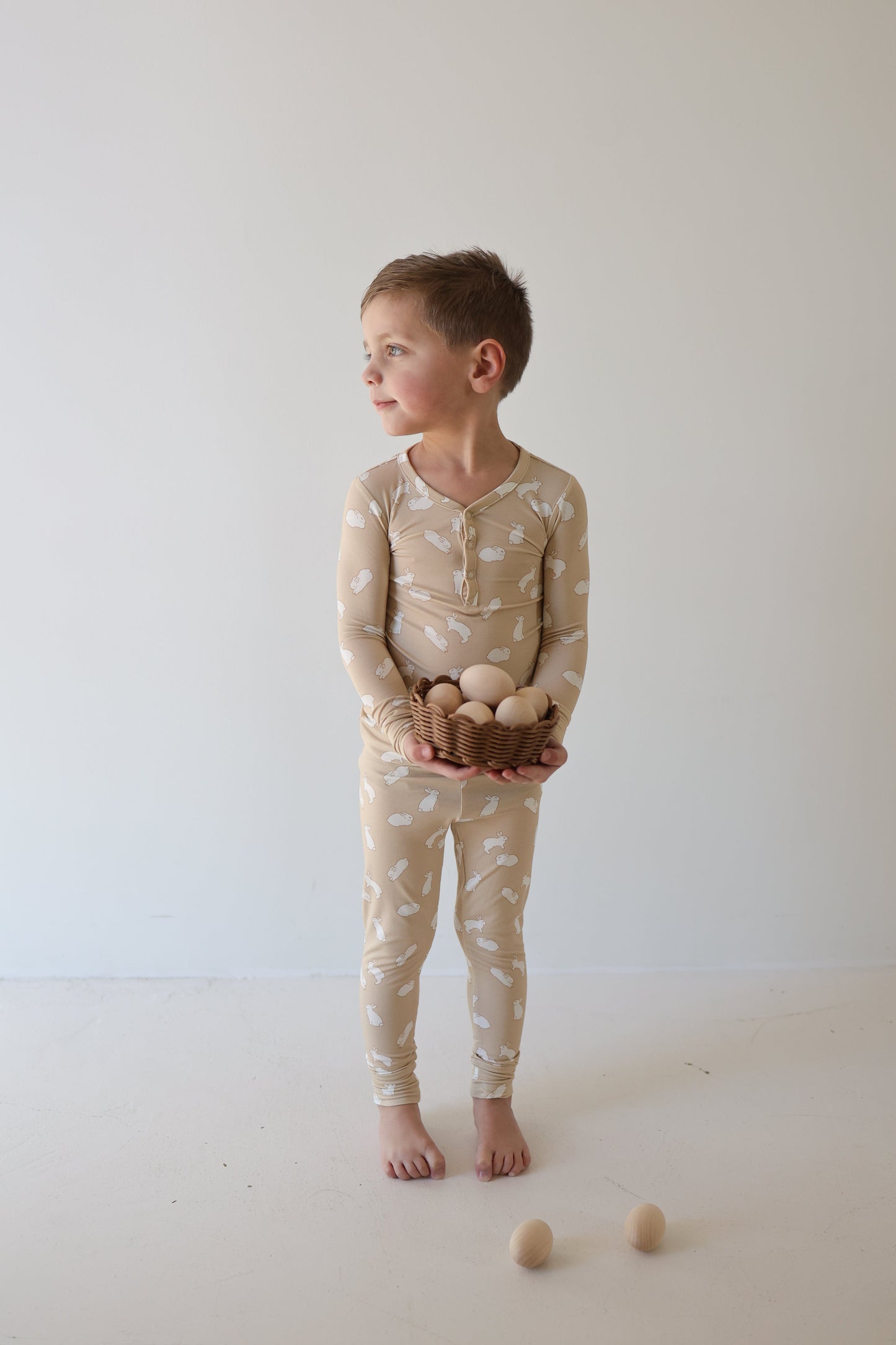 Bamboo Two Piece Pajamas | Bunnies