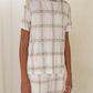 Youth Straight Leg Bamboo Pajamas | Ellis Plaid