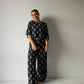 Women's Bamboo Crop Tee Lounge Set | Midnight Skelly