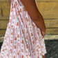 Teddy Tulips Tier Twirl Dress