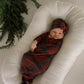 Bamboo Swaddle | Christmas Plaid