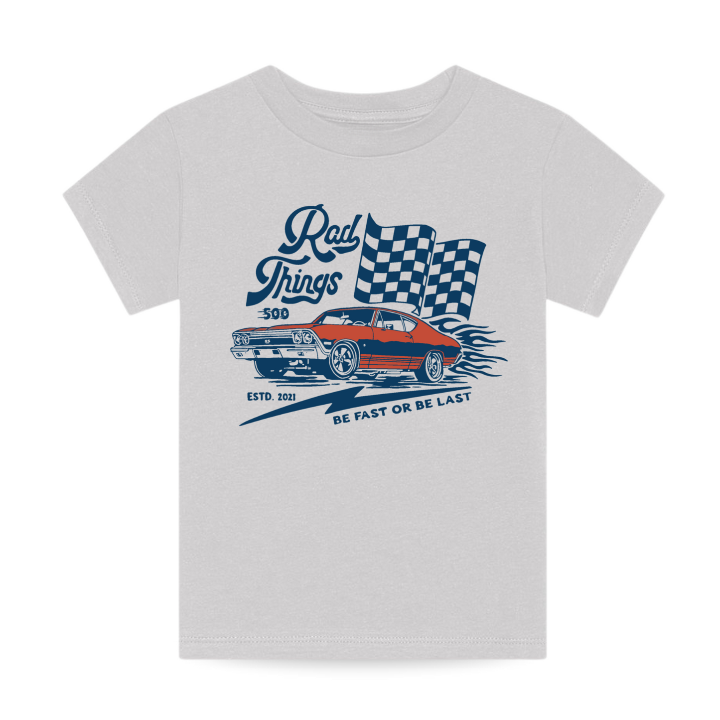 RAD THINGS 500 TEE - GREY