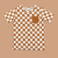 EXCLUSIVE SANDY BEACH CHECKERS DREAM POCKET TEE