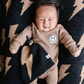 Lightning Bolt Plush Lovey | Mocha