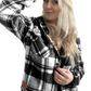 ADULT - HOODED FLANNEL JACKET - CLASSIC