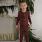Bamboo Two Piece Pajamas | Christmas Plaid