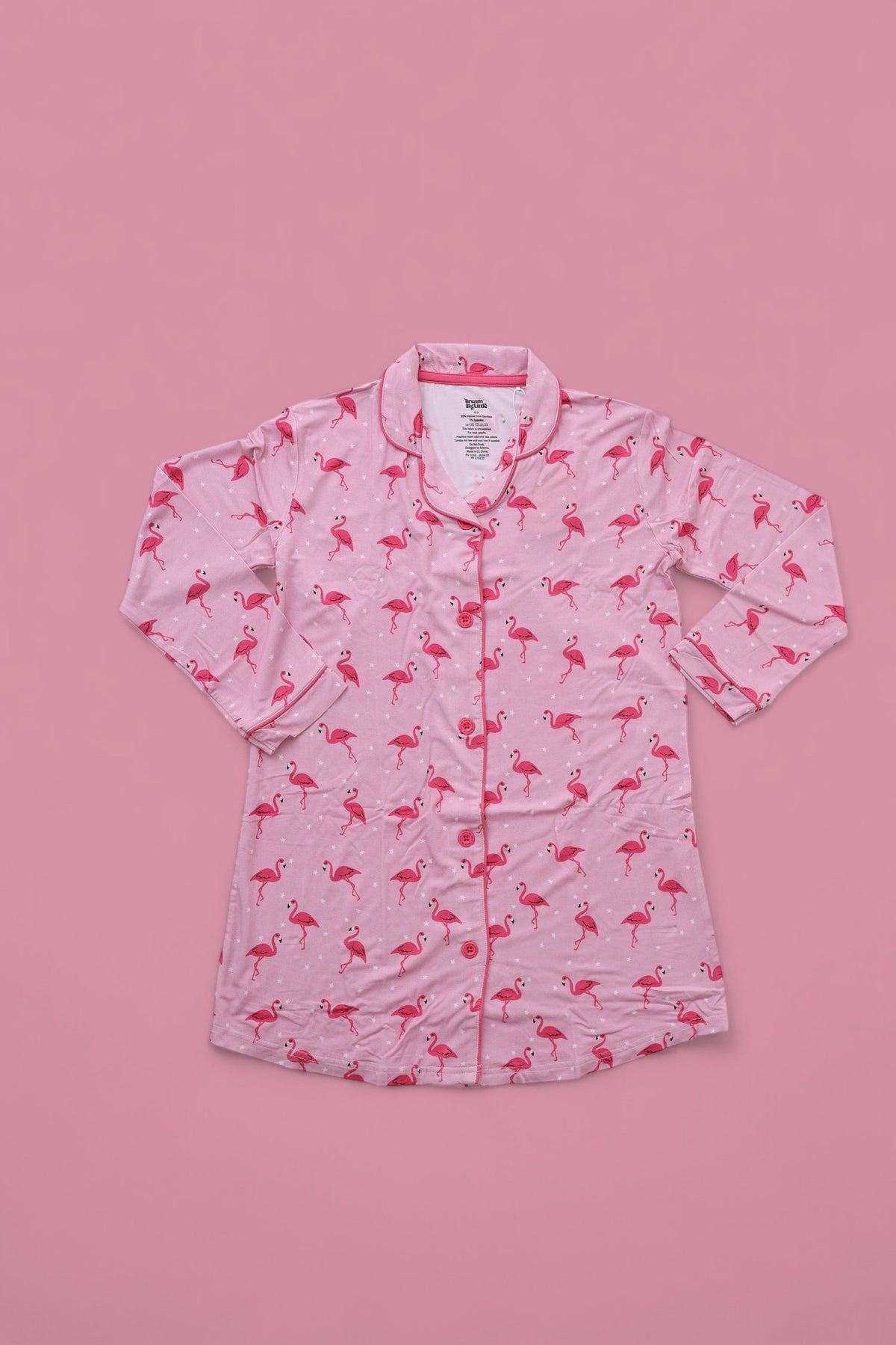 FLOCKING FLAMINGOS GIRL'S DREAM GOWN