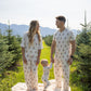 Men's Short Sleeve Pajamas | Santa Teddy