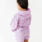 Lilac Petals Kids Hooded Sweatshirt