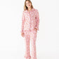 Friday Night Florals Ruffle Adult Button Up Set (EST SHIP TIME 2-3 WEEKS)