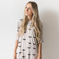 Short Sleeve Women's Bamboo Lounge Set | It's Bats!