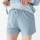 Harbor Stripe Adult Sweat Shorts