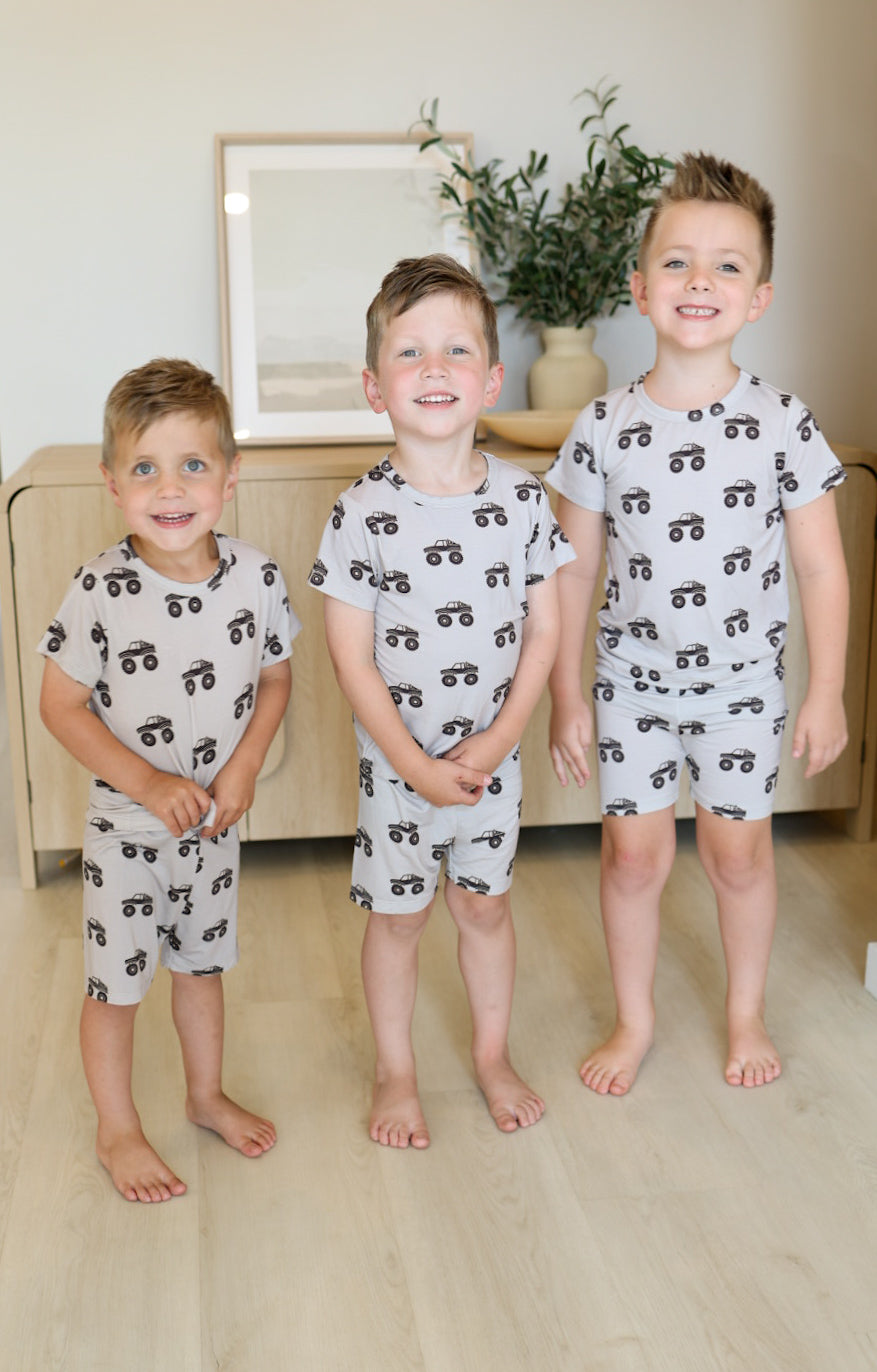 Bamboo Short Set | Monster Truck