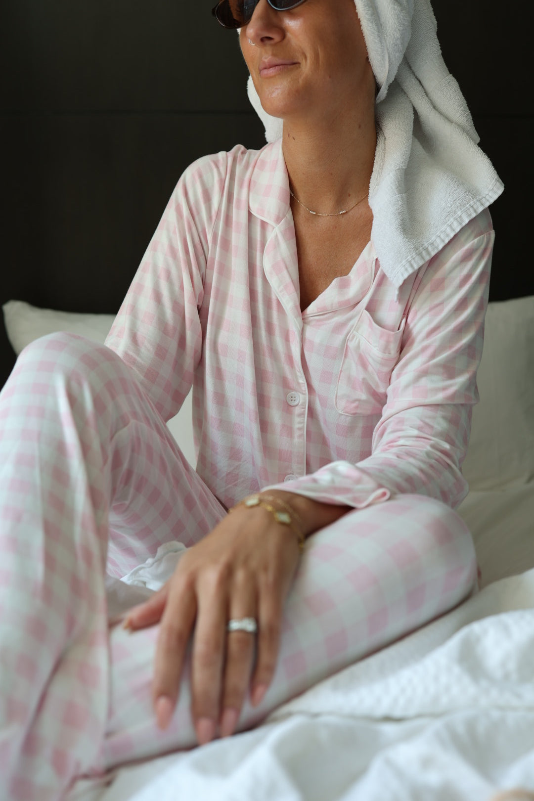 Long Sleeve Women's Bamboo Pajama | Pink Sugar