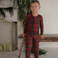 Bamboo Two Piece Pajamas | Christmas Plaid