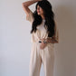 Women's Boxy Tee Lounge Set | Sadie Stripe
