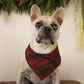 Bamboo Bandana | Christmas Plaid