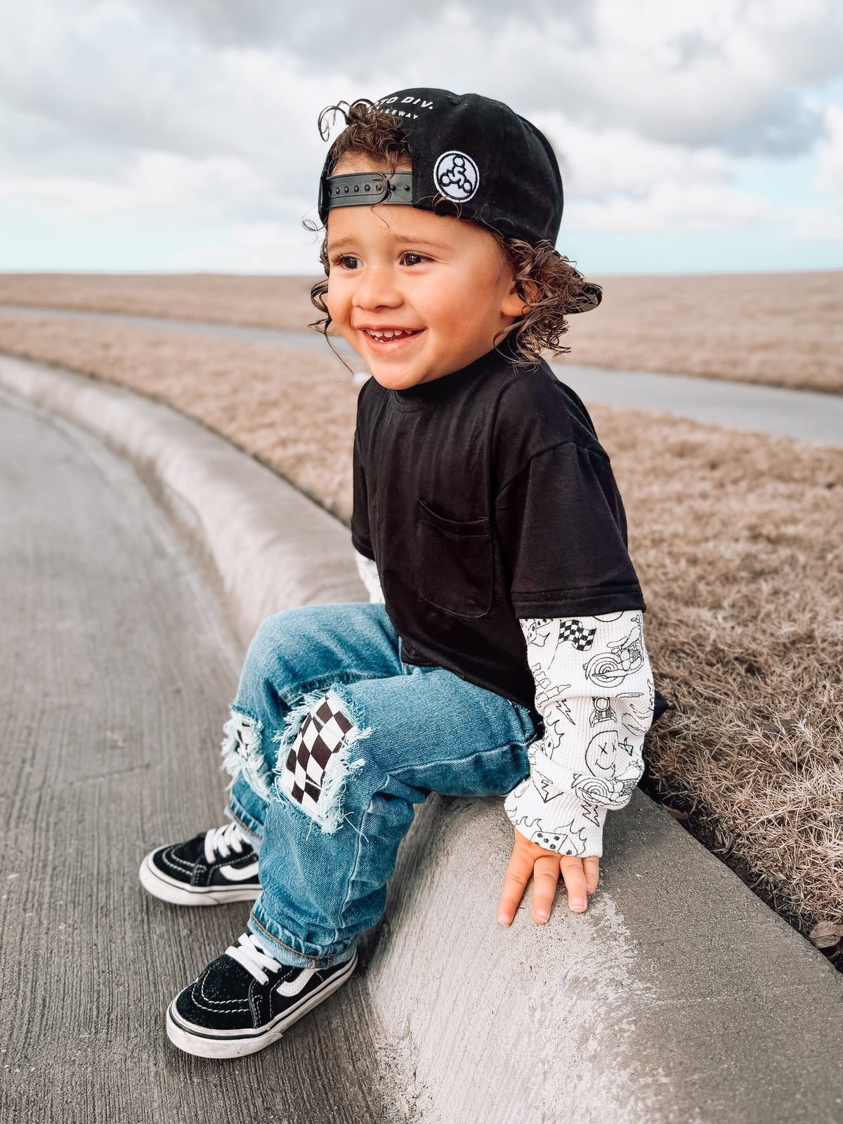 Misfit Mini Layered Long Sleeve