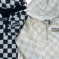Storm Chaser Checkered Windbreaker- Beige