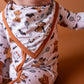 Boo Bear Bash Bandana Bib (EST SHIP TIME 1-2 WEEK)