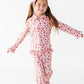 Friday Night Florals Ruffle Button Up Set (EST SHIP TIME 2-3 WEEKS)