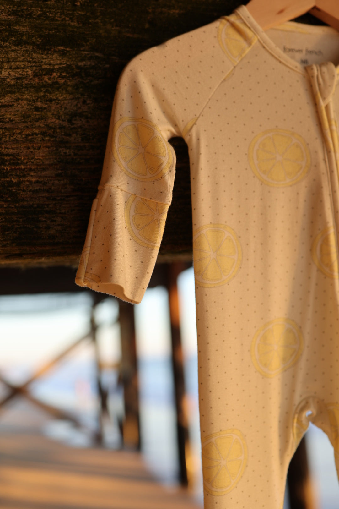 Bamboo Zip Pajamas | Lemon Drop