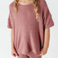 Mesa Drawstring Waffle Knit Set