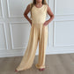 Yellow Polka Dot Tank Wide Leg Romper
