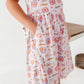 First Bell Blooms Tank Shorty Romper