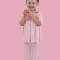 PINK ROSE DREAM GIRL'S FLARE SET