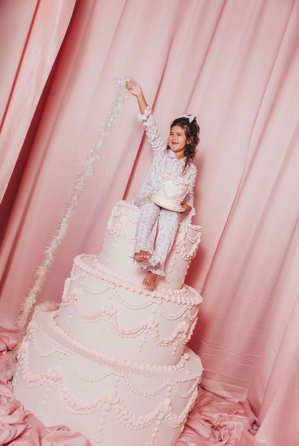 Birthday Girl Ruffle Button Up Set