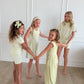 Green Stripe Short Set