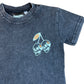 Cherry Skull Acid Wash Tee
