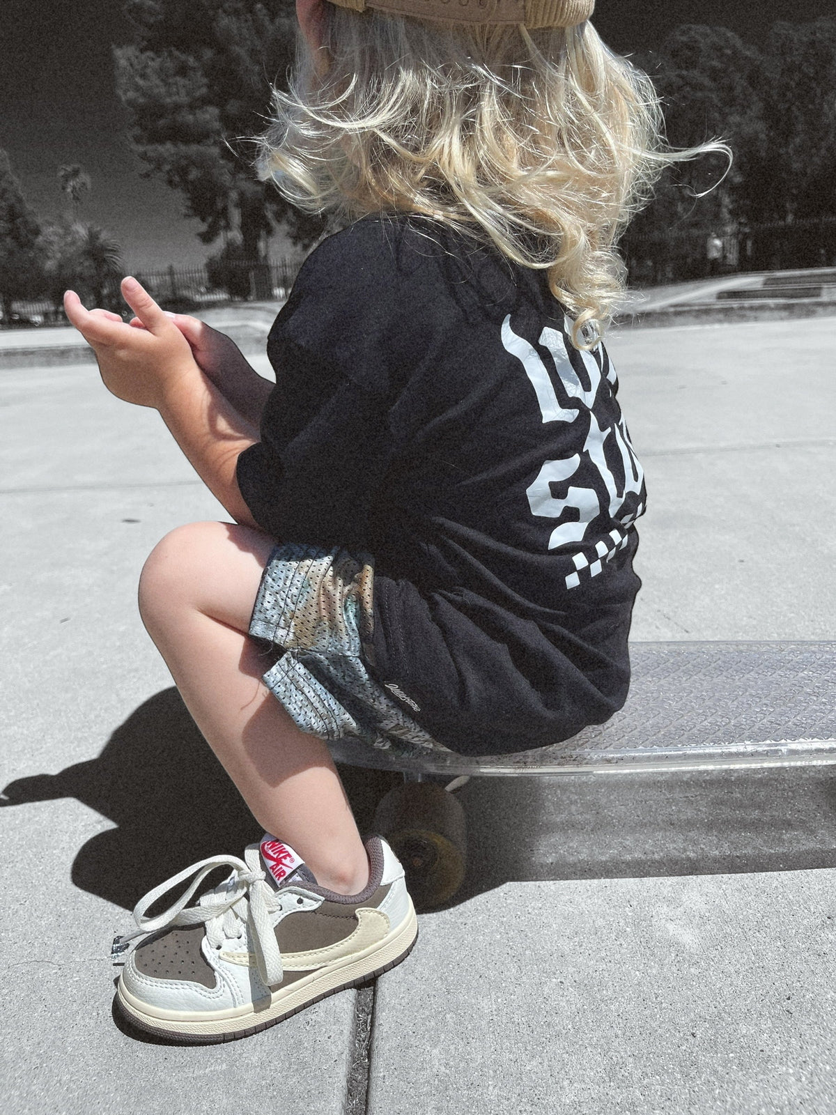 Mesh Camo Shorts