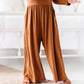 Cinnamon Neutrals Wide Leg Romper