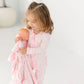 Georgia Checkerboard Ruffle Bamboo Blanket