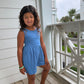 Blueberry Tank Shorty Romper