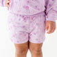 Lilac Petals Kids Sweat Shorts