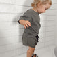 Charcoal Grey Short Set