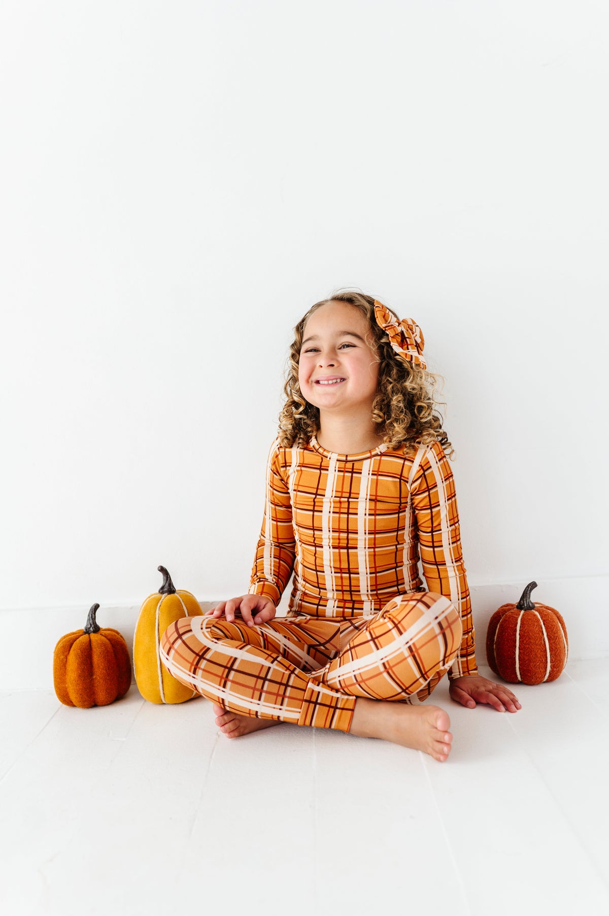 Harvest Plaid Long Set