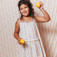 Lemon Lullaby Tier Twirl Dress