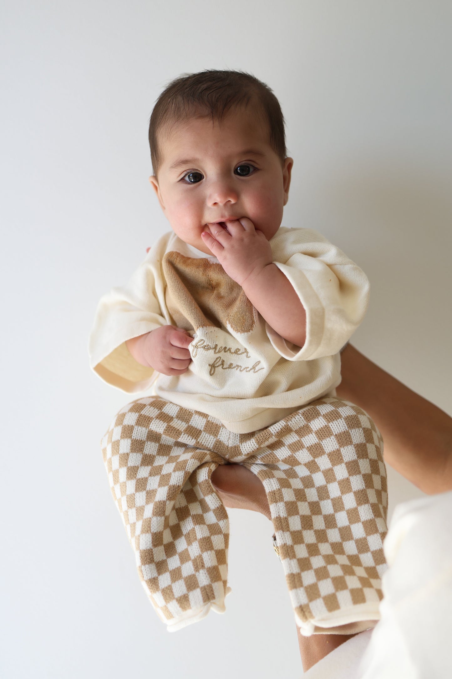 Knit Pant Set | Croissants