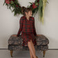 Bamboo Sleeping Dress | Christmas Plaid