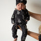 Bamboo Zip Pajamas | Midnight Skelly