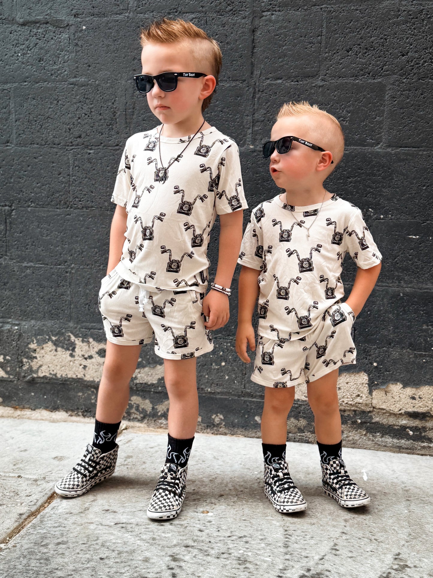 All gas-Ribbed Bamboo set